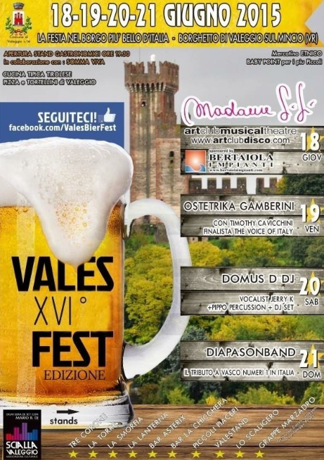 16 Vales Fest a Valeggio SM VR