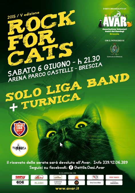 5 Rock For Cats a Brescia