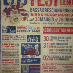 BB Rugby Fest 2015 a Leno