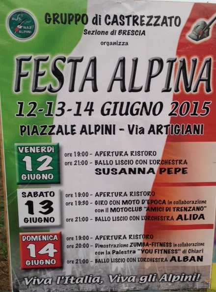 Festa Alpina 2015 Castrezzato