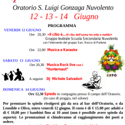 Festa dell'Oratorio 2015 a Nuvolento