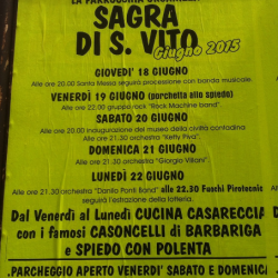 Sagra di San Vito 2015 a Barbariga