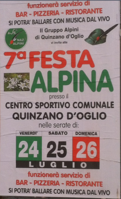 7 Festa Alpina a Quinzano D'Oglio