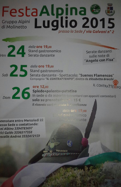 Festa Alpina 2015 a Molinetto a Mazzano