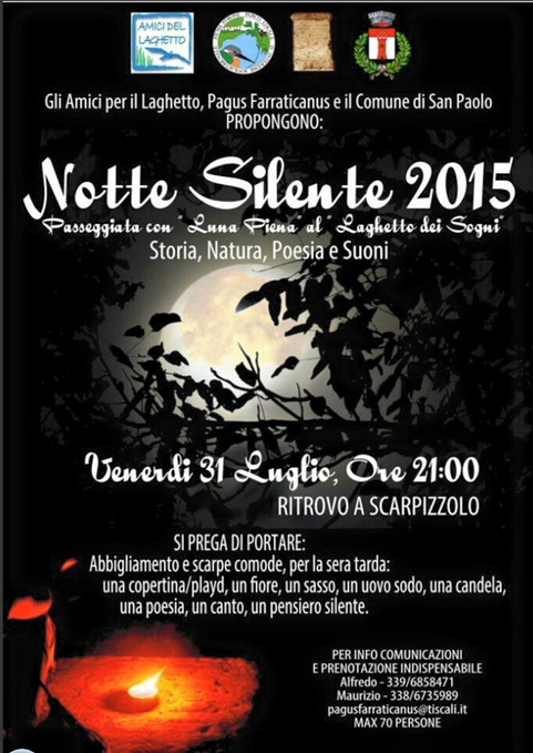 Notte Silente 2015 a San Paolo