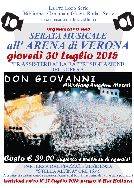Serata Musicale all'Arena di Verona