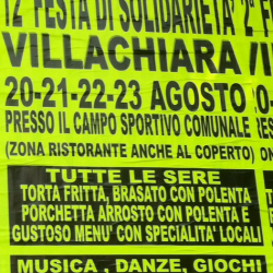 12 Festa di Solidarietà a Villachiara