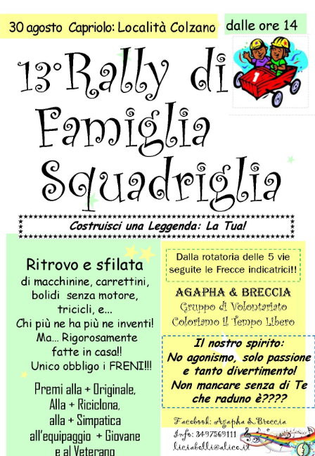 13 Rally di Famiglia Squadriglia a Capriolo