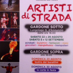 Artisti di Strada a Gardone Riviera