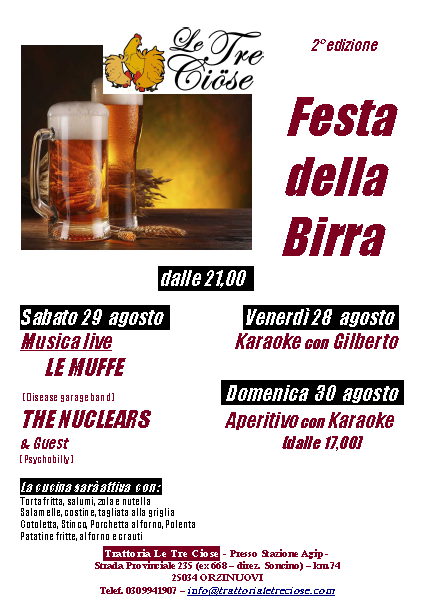 Festa della Birra a Orzinuovi