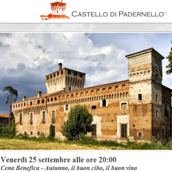 Cena Benefica al Castello di Padernello