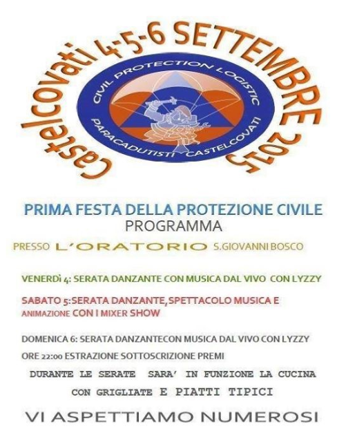 Festa della Protezione Civile a Castecovati