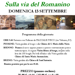 Sulla Via del Romanino - Itinerario in Valcamonica