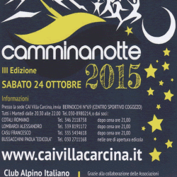 Camminanotte 2015 a Villa Carcina