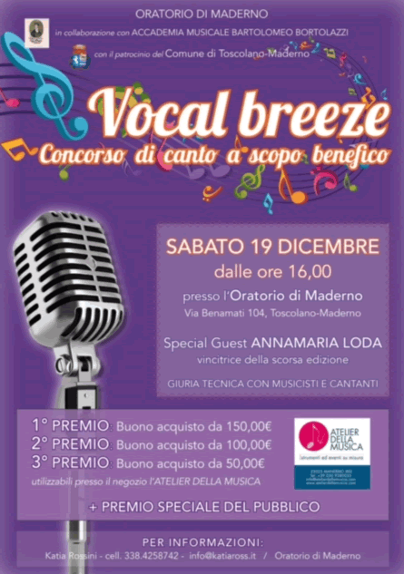 Vocal Breeze a Maderno