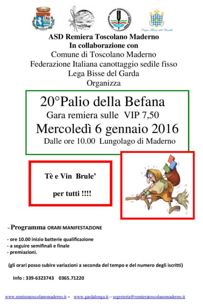 20 Palio della Befana a Toscolano Maderno 