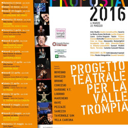 Proposta 2016 Progetto Teatrale per la Valle Trompia