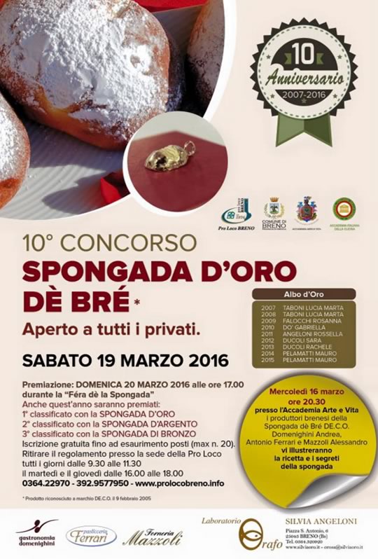 Spongada d'Oro de Bre