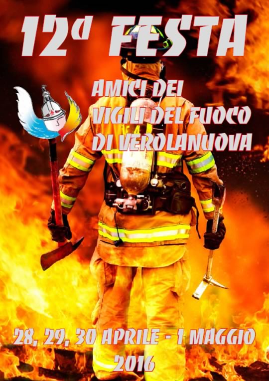 12° Festa Amici dei Vigili del Fuoco a Verolanuova