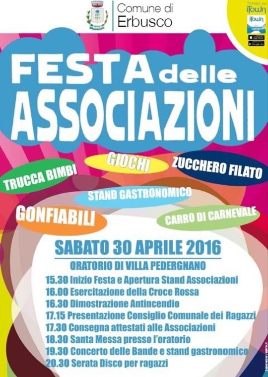 Festa delle Associazioni ad Erbusco 