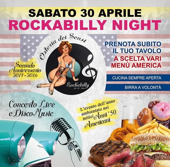 Rockabilly Night a Scarpizzolo 