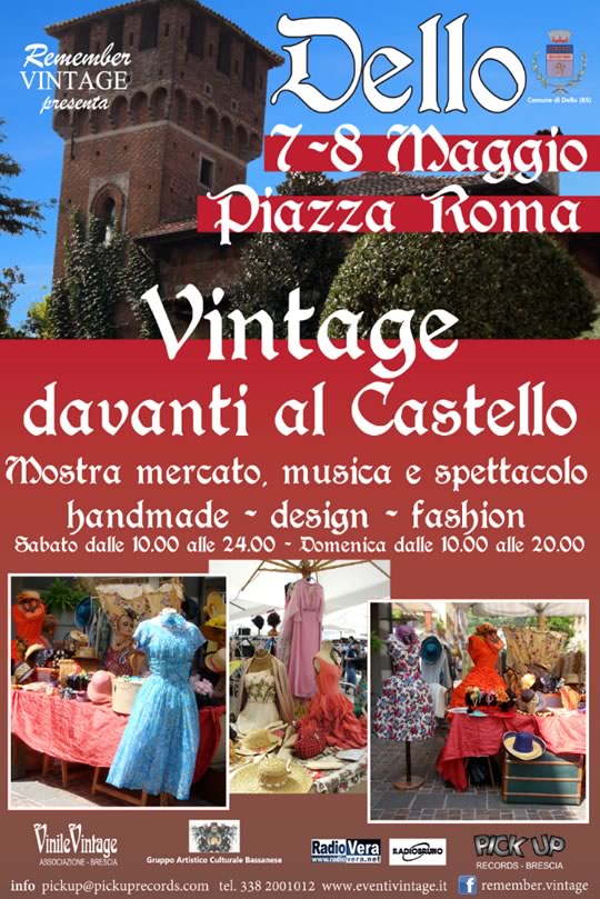 Vintage Davanti al Castello a Dello 