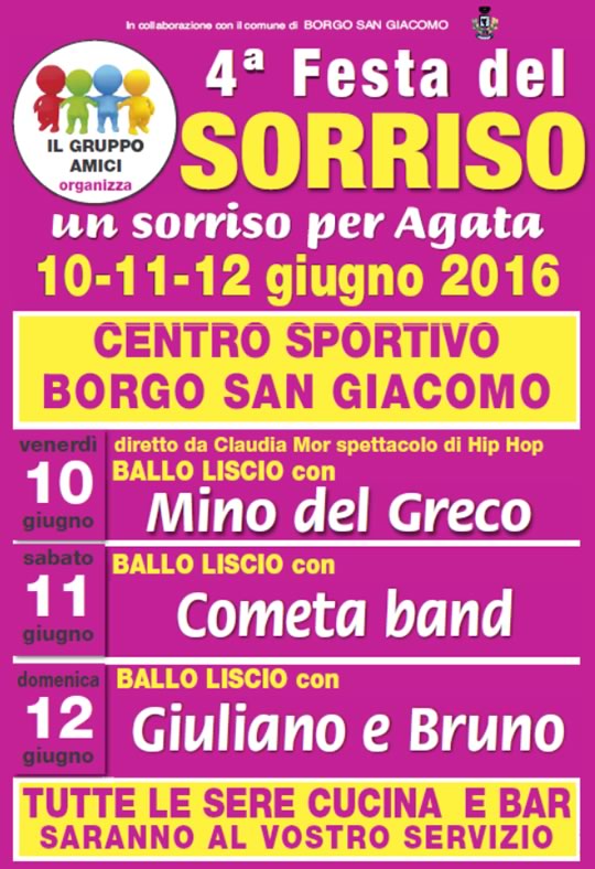 4 Festa del Sorriso a Borgo San Giacomo 