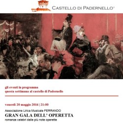 Gran Galà dell'Operetta a Padernello