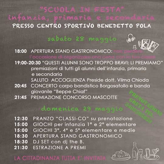 Scuola in Festa a Borgosatollo