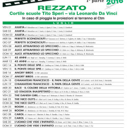 Cinema all aperto a Rezzato - Brescia