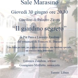 Il giardino segreto a Sale Marasino