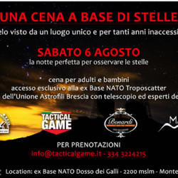 Cena a Base di Stelle al Maniva