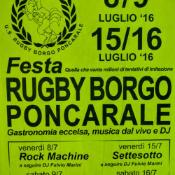 Festa Rugby Borgo Poncarale