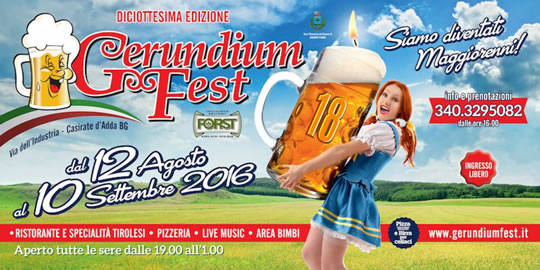 Gerundium Fest a Casirate d'Adda BG Gerundium Fest a Casirate d'Adda BG 