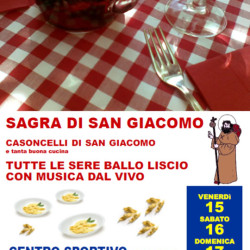 Sagra di San Giacomo a Borgo San Giacomo