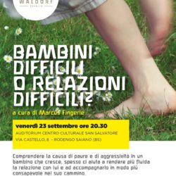 Bambini Difficili o Relazioni Difficili a Rodengo Saiano