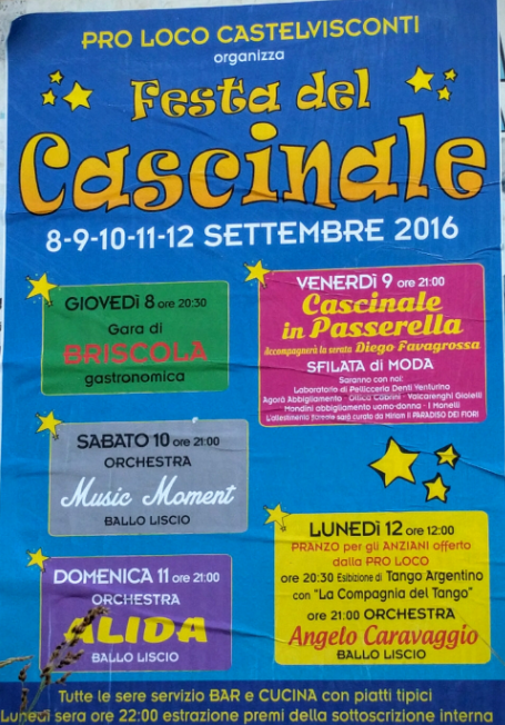 Festa del Cascinale a CastelcovatiFesta del Cascinale a Castelcovati