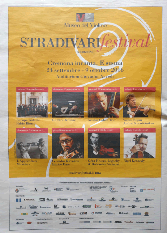 Stradivari Festival a Cremona 