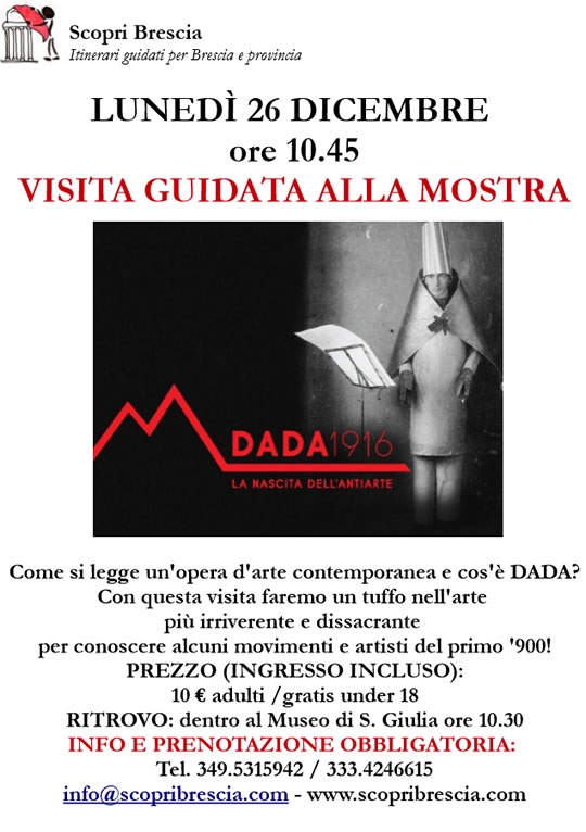 Visita Guidata alla Mostra Dada 