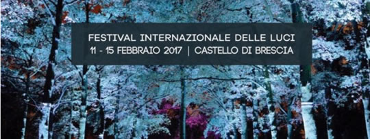 Festival Intenazionale delle Luci al Castello di Brescia 