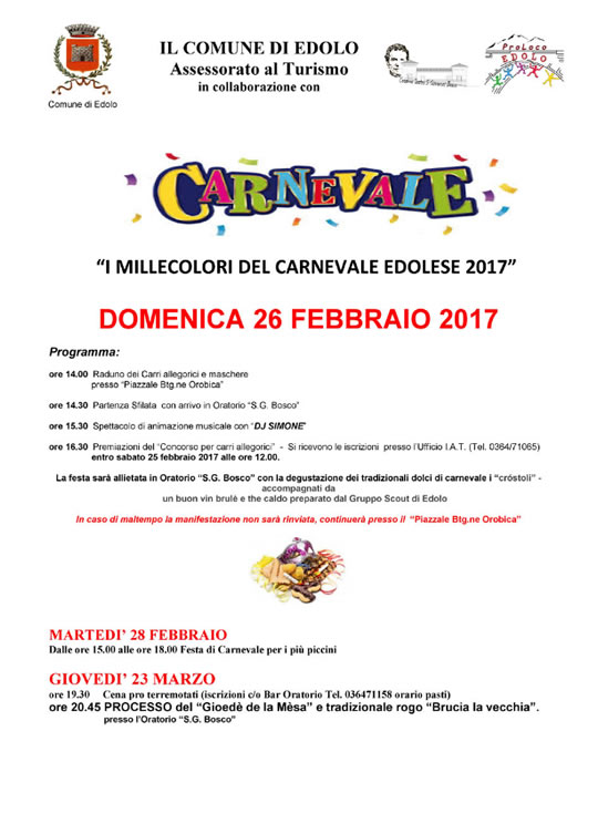 Carnevale Edolese 