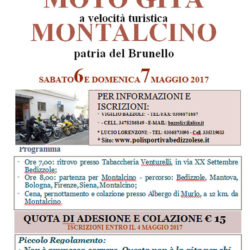 Moto Gita Montalcino