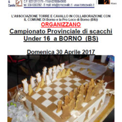 Campionato Provinciale di Scacchi a Borno