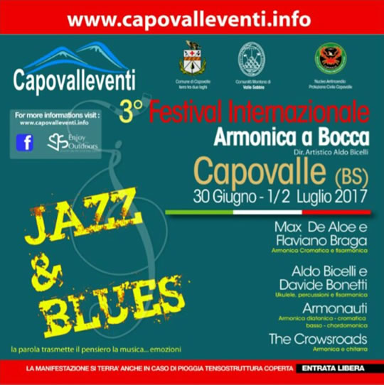 3 Festival Internazionale Armonica a Bocca a Capovalle 
