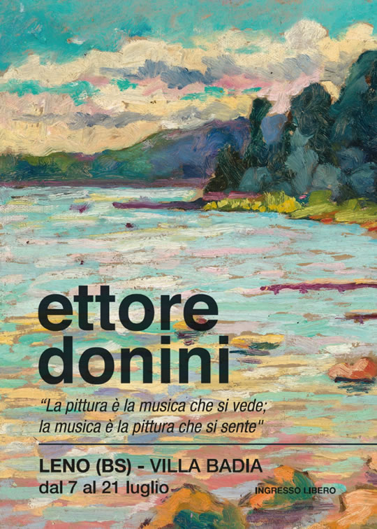 Ettore Donini: la gioia di una pittura libera a Leno 