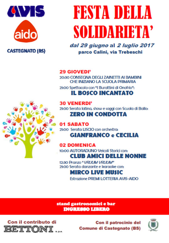 Festa della Solidarietà a Castengnato 