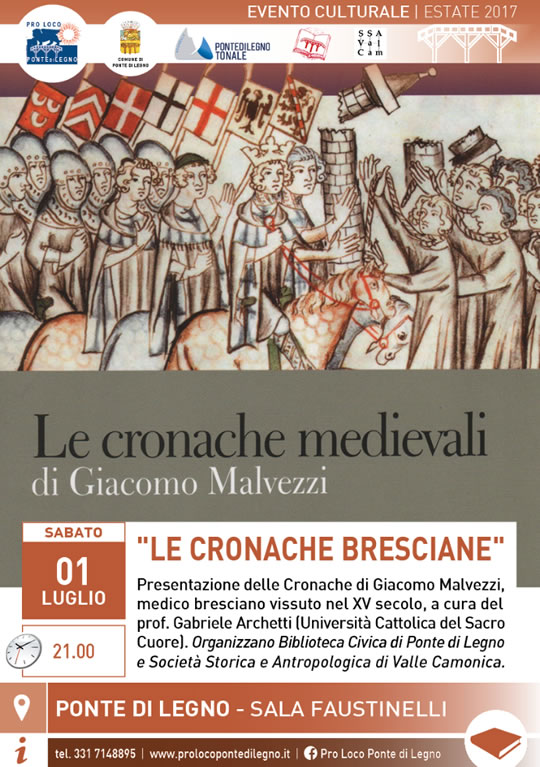 Le Cronache Medievali di Giacomo Malvezzi a Ponte di Legno 