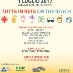 Tutte in Rete on the beach a Cellatica