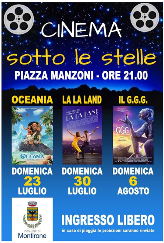 Cinema Sotto le Stelle a Montirone 