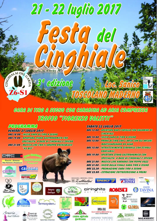 Festa del Cinghiale a Toscolano Maderno 